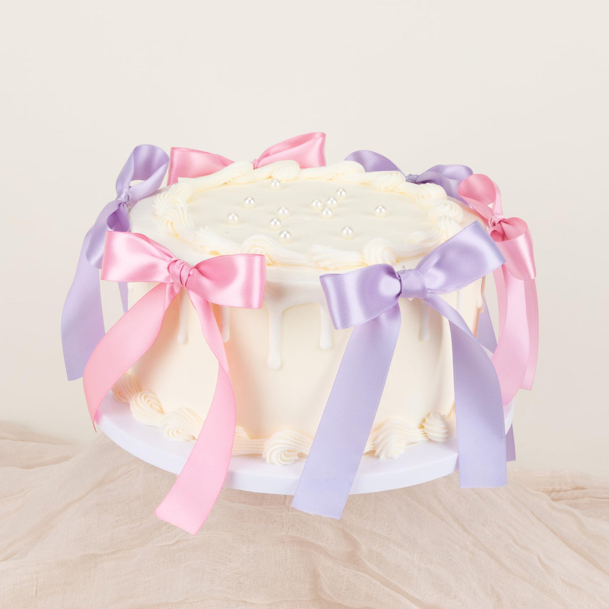 Lavender Satin Ribbon, 1 Inch, 50 Yards