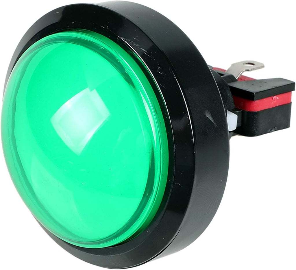 5X Arcade Buttons 60mm Dome 2.36 inch LED Push Button with Micro Switch for Arcade Machine Video Games Console