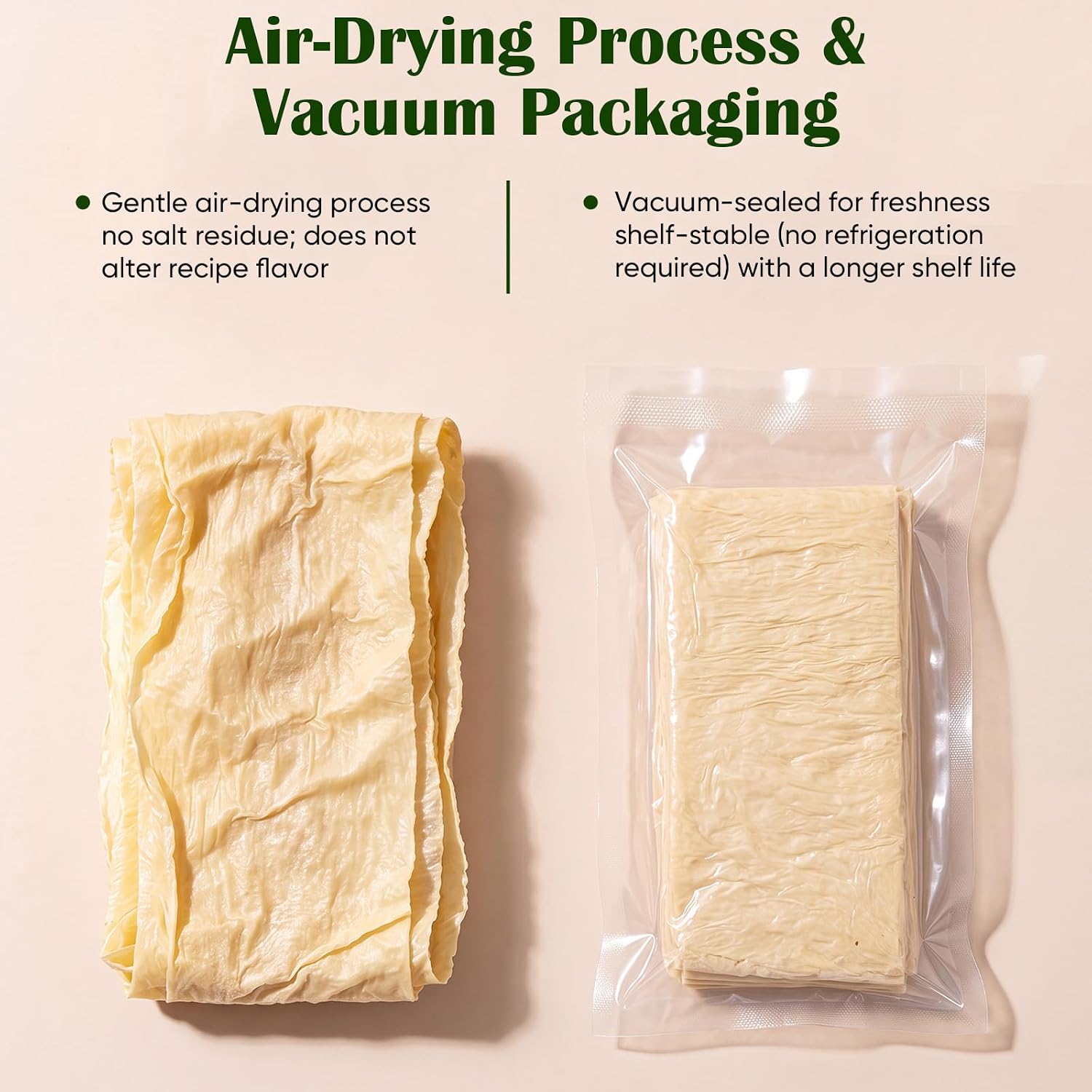 Edible Drying Natural Sausage Casing, Sausage Casings for Flavorous Homemade Sausages Ham,Breakfast Sausage,Italian