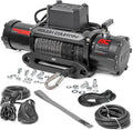 12,000LB PRO Series Electric Winch | Synthetic Rope - PRO12000S, Black