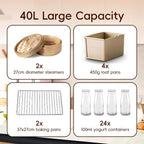 Bread Proofer Box 40L Stainless Steel Dough Fermentation Machine