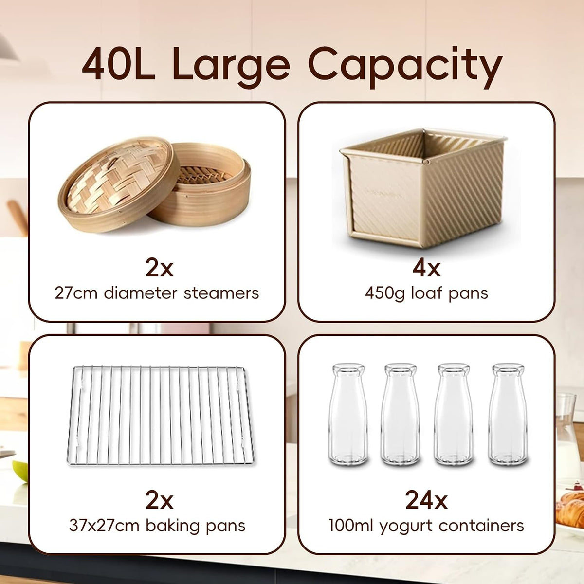Bread Proofer Box 40L Stainless Steel Dough Fermentation Machine