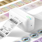 Bluetooth Thermal Label Printer, 4x6 Shipping Label Printer