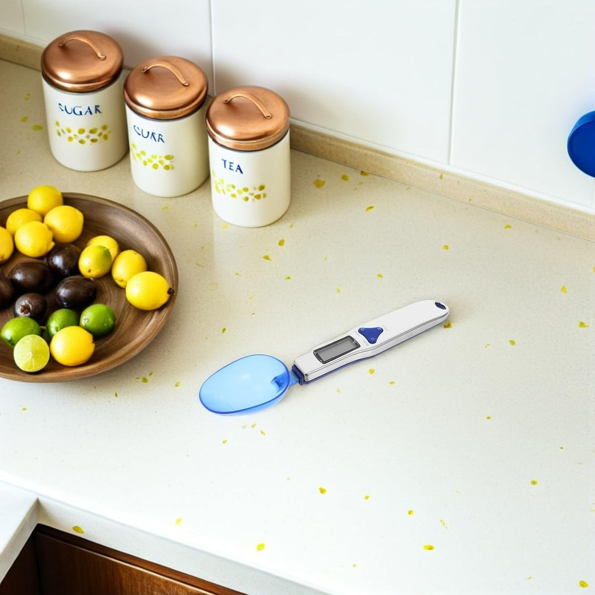 Stainless Steel Digital Measuring Spoon Scale LCD Display