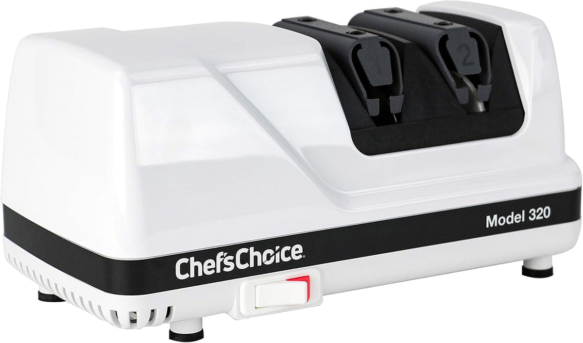 Chef'sChoice Professional Electric Knife Sharpeners FlexHone/Strop With 100-Percent Diamond Abrasives And Precision