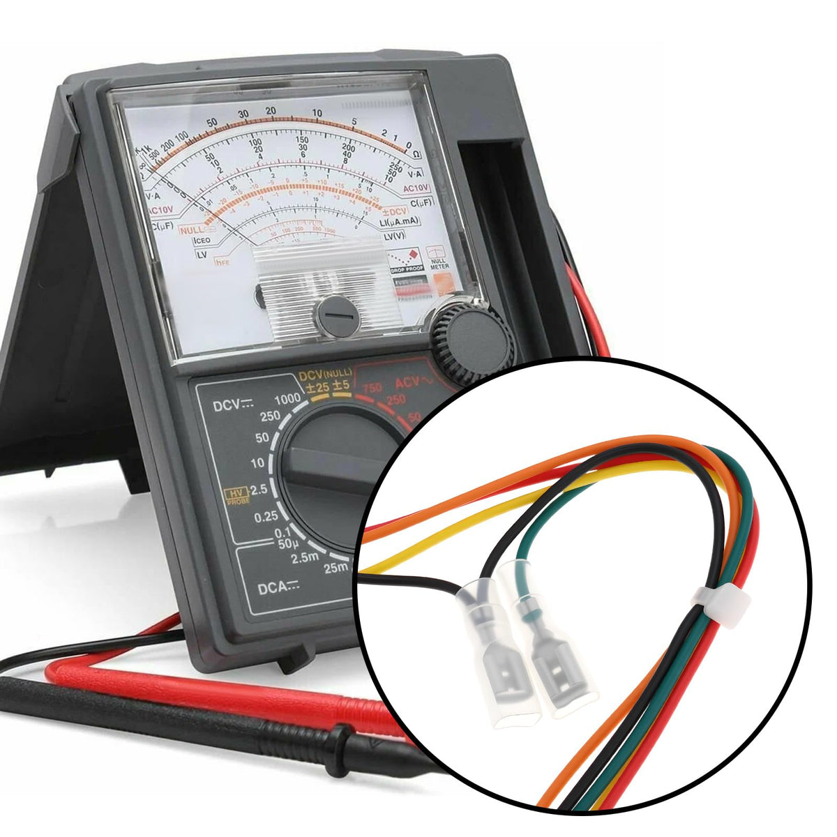 2Pcs Arcade 0.187inch Microswitch Terminals 8pin/2pin to 5pin Conversion Compatible with Sanwa 45cm