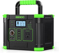 Portable Power Station 330W, 288.6Wh Lithium Battery, 60W Fast Charging, Up to 330W(Peak 600W) AC Outlets, Solar