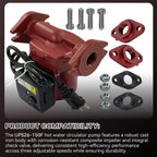 UPS26-150F Circulator Pump Cast Iron 115V 1/3HP Compatible with Grundfos