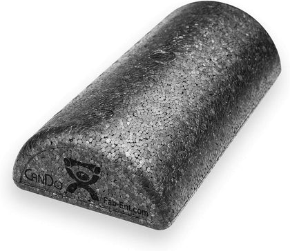 Black Composite High-Density Foam Rollers for Muscle Restoration Massage Therapy Sport Recovery and Physical Therapy