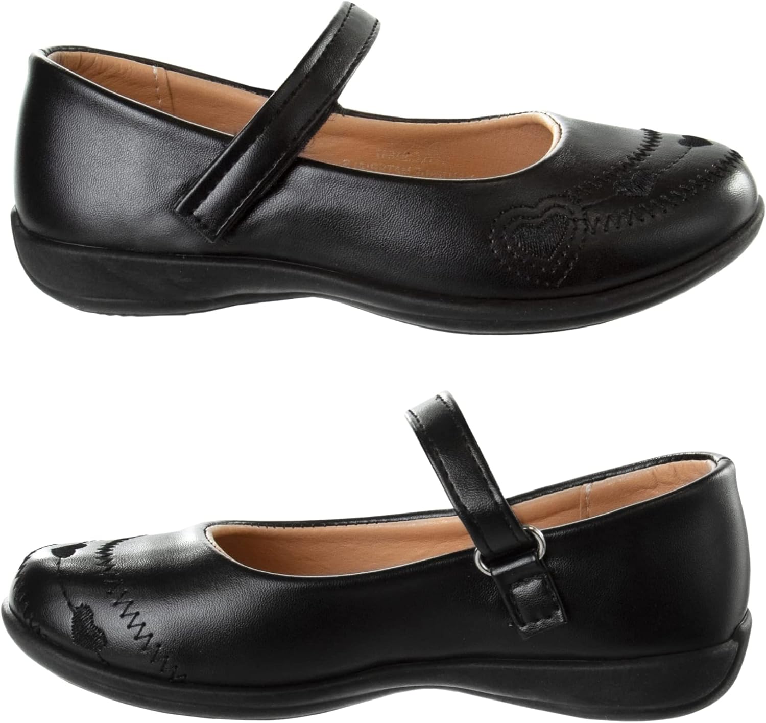 Girls Mary Jane School Uniform Shoes Flats (Toddler-Big Kid)