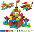 STEM Building Toys - ST7 and ST5 Bundle - 388pcs Bristle Shape 3D Tiles Set Construction Learning Educational Block