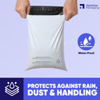 12 x 15.5 Heavy-Duty Poly Mailers – 30-Pack, 3 Mil Thick Shipping Bags – Waterproof, Tear-Resistant, Recyclable