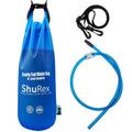 6L Gravity-Fed Water Bag for Sawyer Survival Water Filter Straw | 1.5 Gal Large Gravity Water Bladder Compatible with