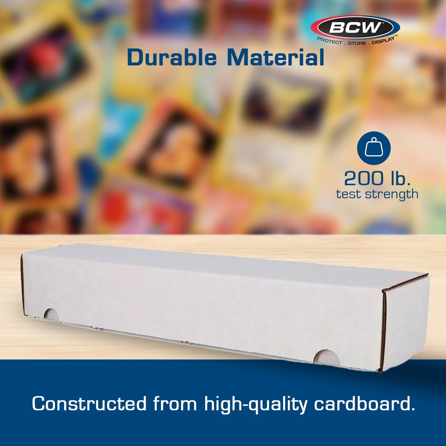 930-Count Trading Card Storage Box – 10 Pack | Cardboard Organizer for Sports Cards, TCG, and Collectible Cards |