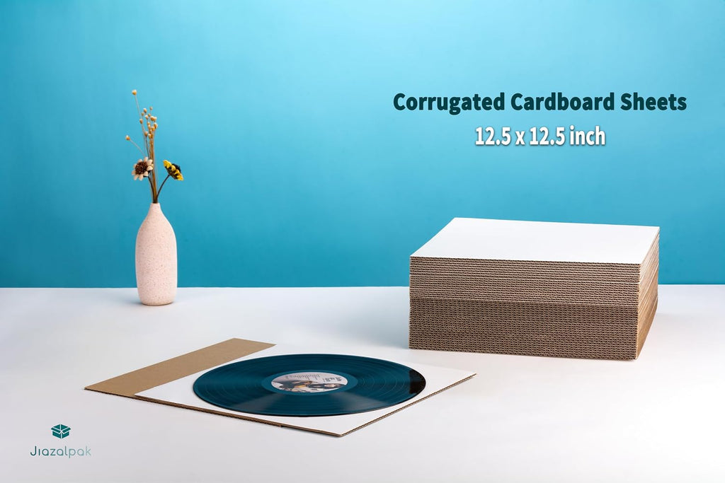 Corrugated Cardboard Sheet, 12.5x12.5 inch, LP Mailer Insert Pad