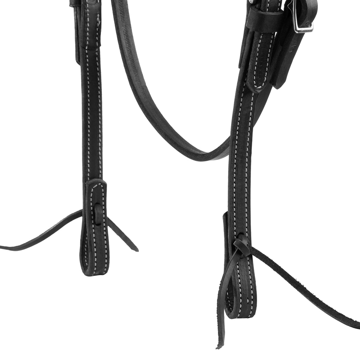Weaver Leather unisex adult Straight Browband Headstall, Black, Horse US