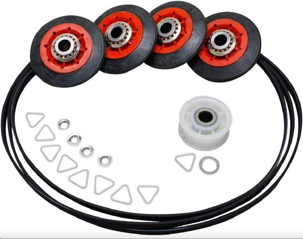 Dryer Repair Maintenance Kit Compatible for Maytag MEDX500XW1, MED9000YW1, MEDB700BW0, MED7000XR1, MGDE300VW3, MDE17PDAZW1, MDG17MNAWW1, MGDX700AG1, MGDC700VJ1 models