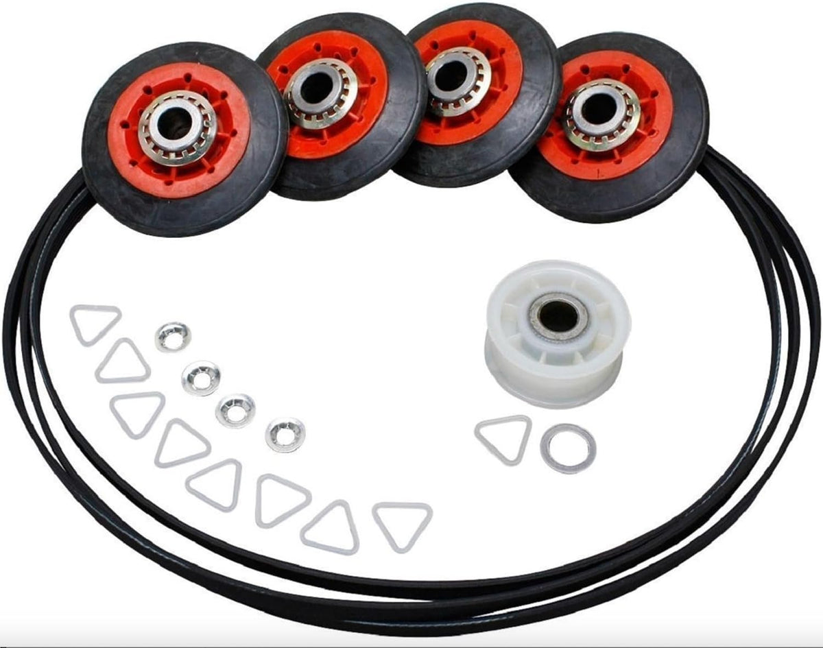 Dryer Repair Maintenance Kit Compatible for Maytag MEDX500XW1, MED9000YW1, MEDB700BW0, MED7000XR1, MGDE300VW3, MDE17PDAZW1, MDG17MNAWW1, MGDX700AG1, MGDC700VJ1 models