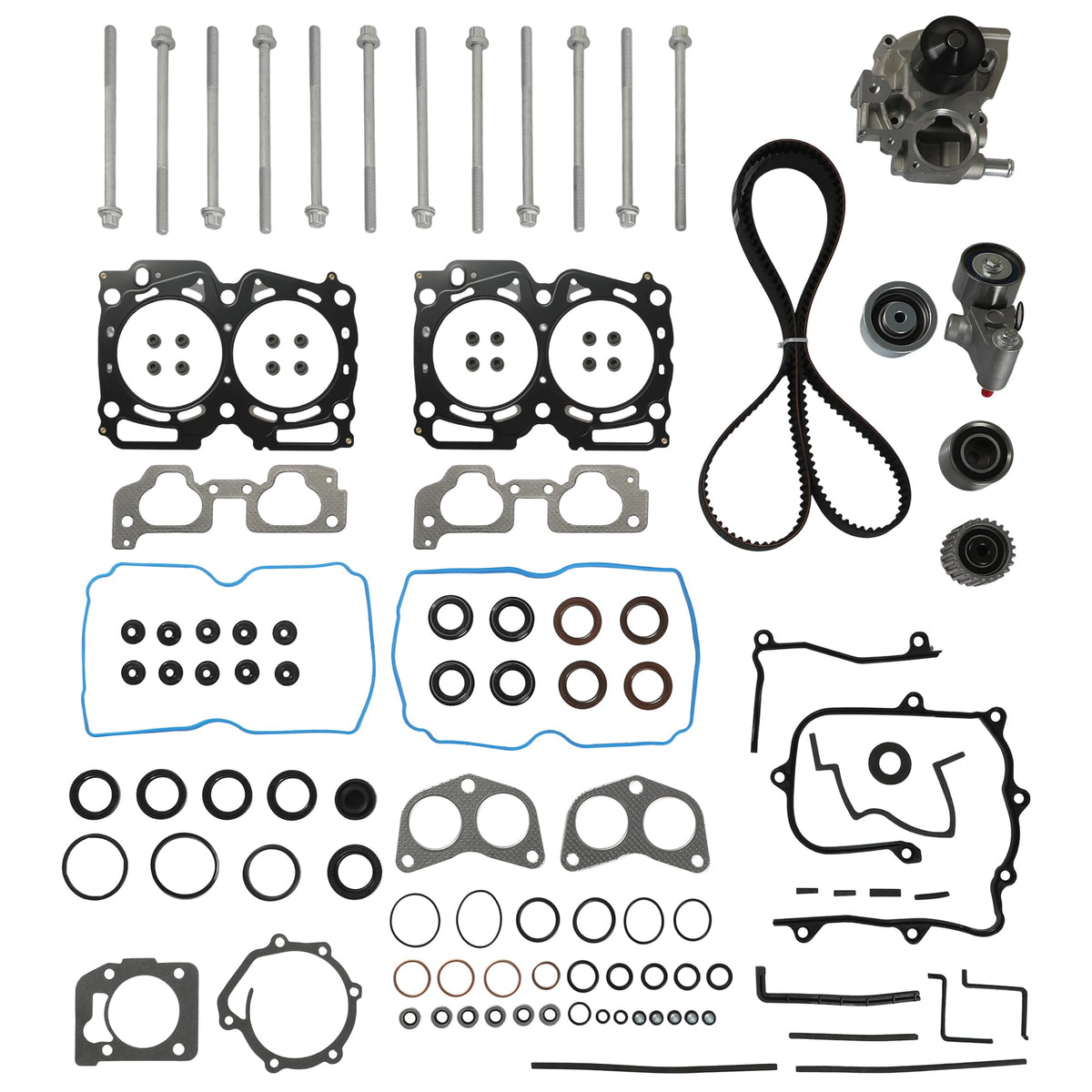 2.5 Engine Timing Belt Kit Water Pump Head Gasket Set w/Bolts