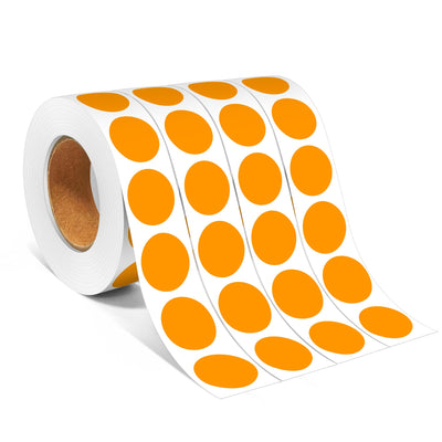 3/4" Dot Stickers Round Sticker, 4 Rolls 4000PCS Circle Stickers