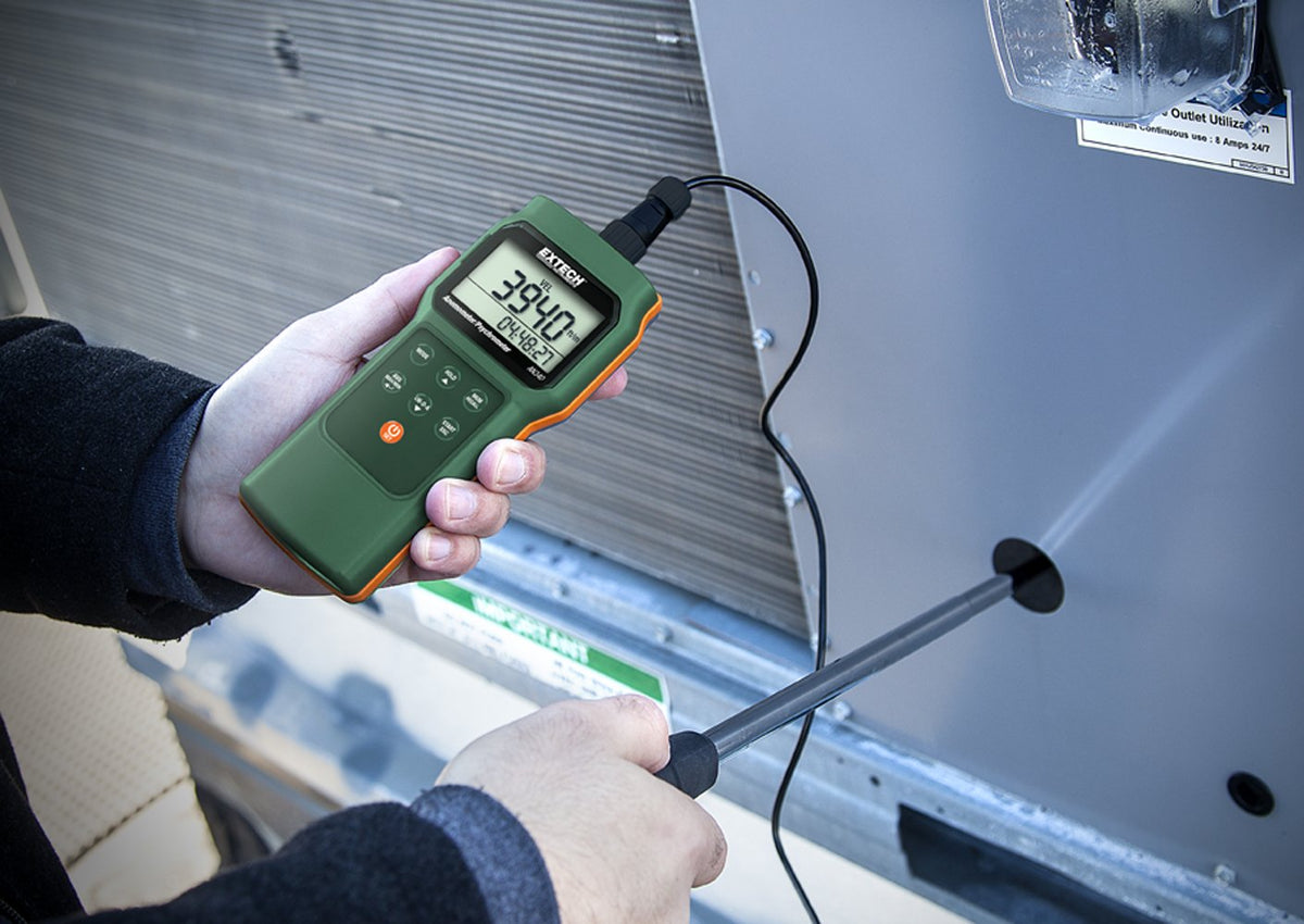 Extech AN340 CMM/CFM Anemometer Psychrometer Datalogger