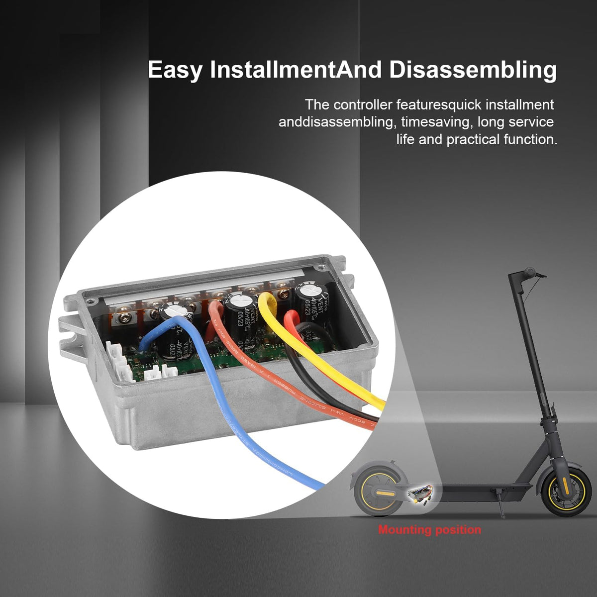 Electric Scooter Controller,Replacement Controller Compatible with Segway Ninebot Max Board Mainboard MAX G30 Accessories Parts