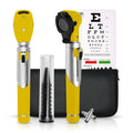 Multi-Function 2 in 1 Otoscope Set - Otoscope/Ophthalmoscope for Ear & Eye Examination - Professional Kit for Home