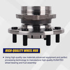 KUSATEC 515001 Front Wheel Bearing and Hub Assembly
