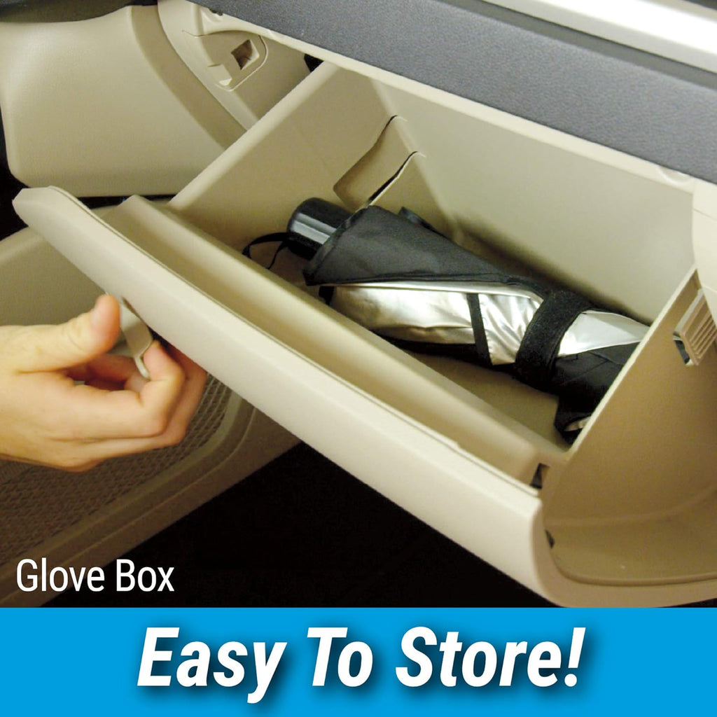 Brella Shield by Arctic Air, Car Windshield Sun Shade, One-Size (31x57"), As Seen on TV