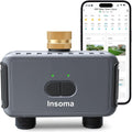2-Zone WiFi Water Timer for Garden Hose, WiFi Hose Timers with Brass Inlet, No-Gateway 2.4GHz Remote APP & Voice