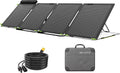 200W Bifacial Portable Solar Panel for Camping, RV & Power Stations | 26% N-Type Cells, Foldable Design, Reflective