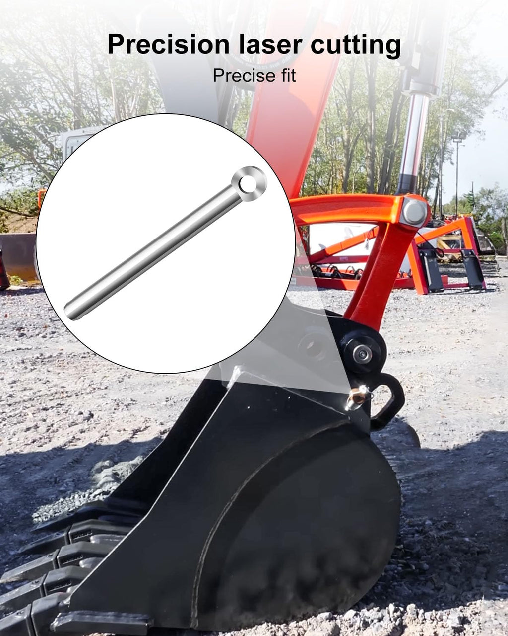 K7870 Quick Attach Bucket Locking Pin Fit for Kubota, Replace 70000-00220