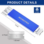 12-Pack Box Cutter Retractable, Blue
