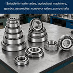 uxcell M84548/M84510 Tapered Roller Bearing Cone and Cup Set, 1" Bore