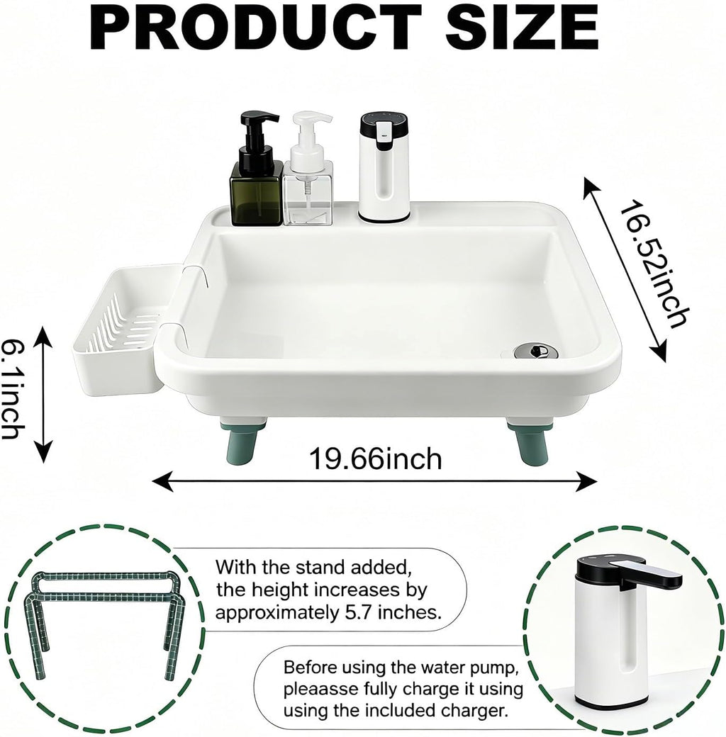 Portable Sink Hand Wash Station,Camping Sink