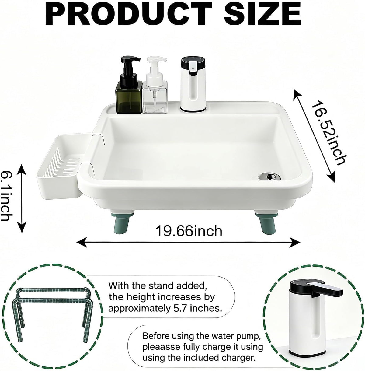 Portable Sink Hand Wash Station,Camping Sink