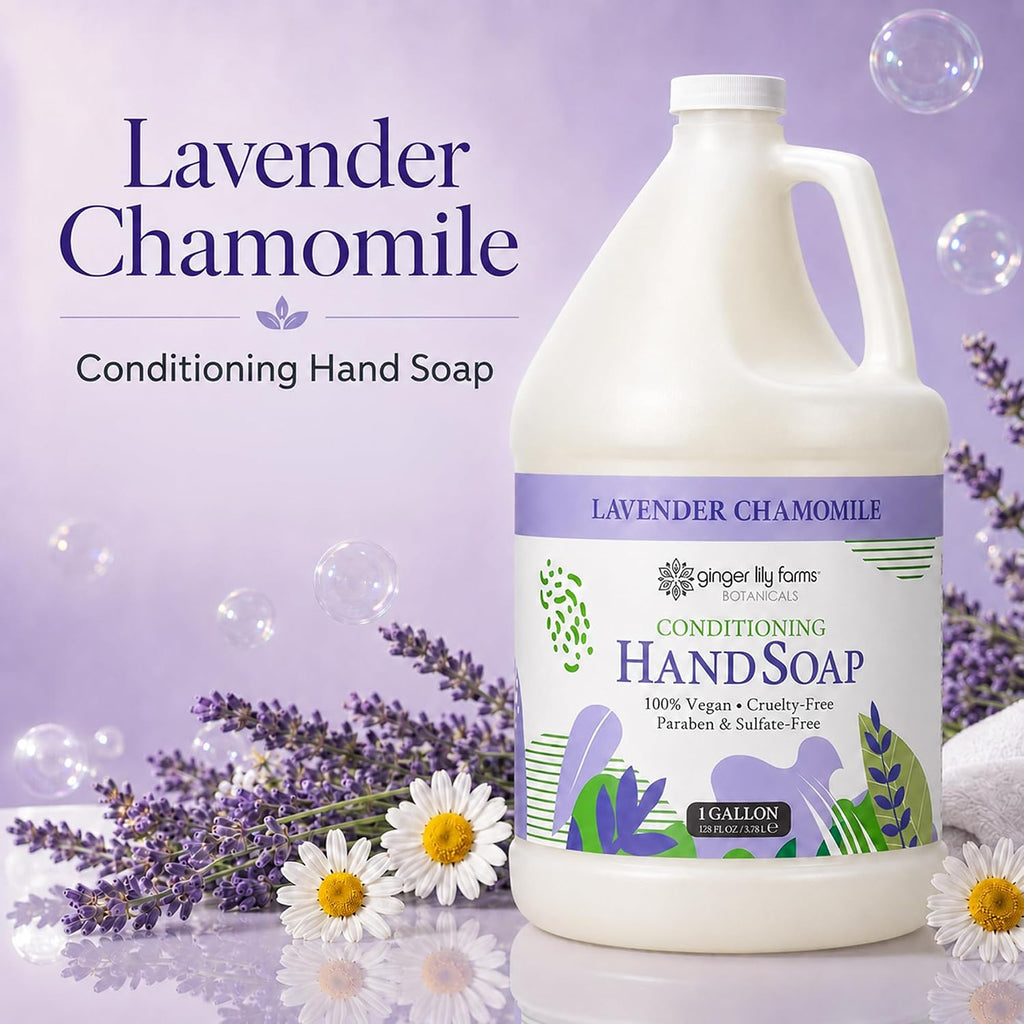 Botanicals Hand Soap, 128oz, Lavender Chamomile