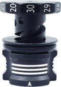 Adjustable Ride Height Gauge 20-30mm for RC Model Repair Work(Black Silver)