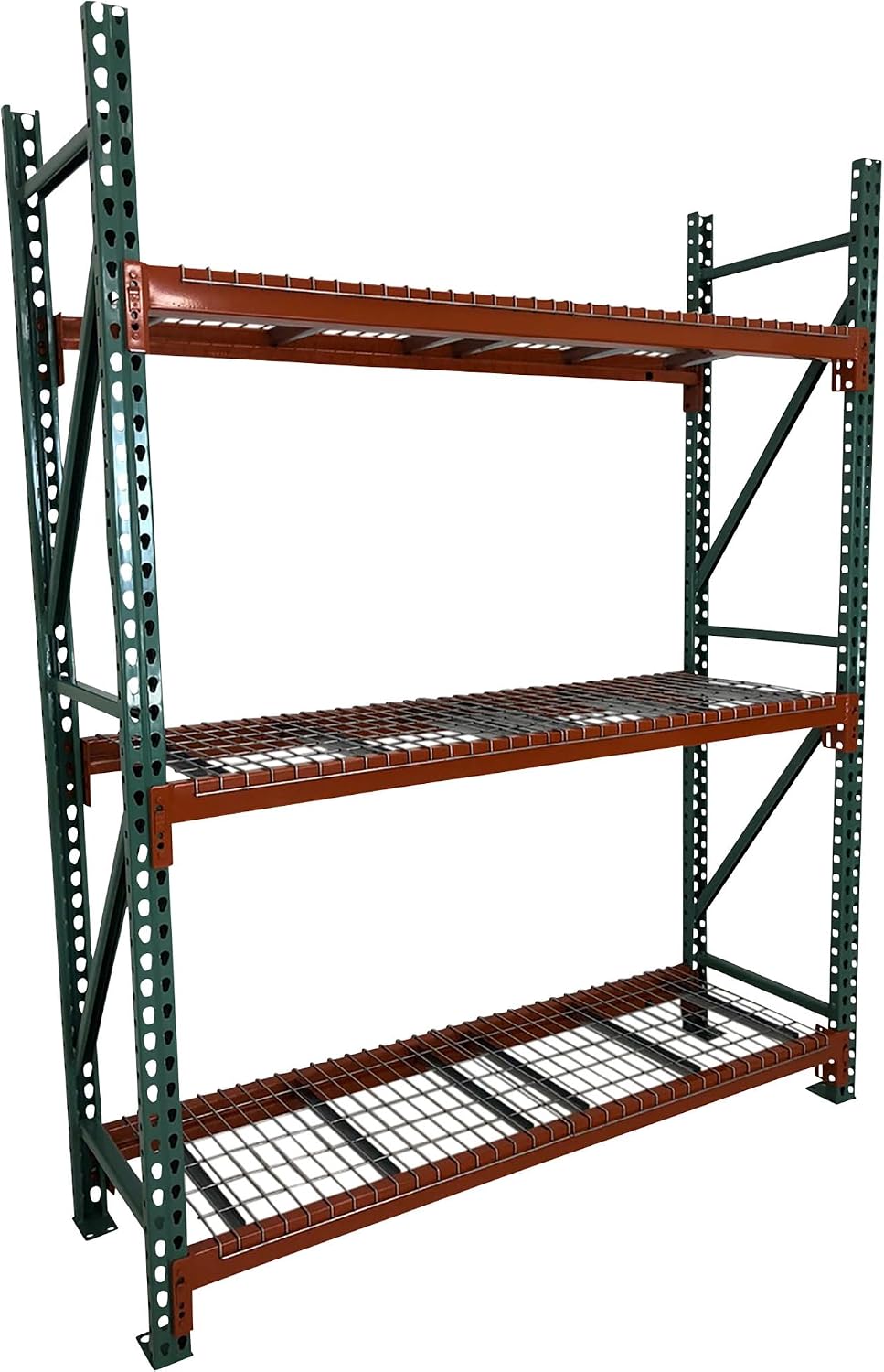 AK Industrial Teardrop Pallet Rack Beam - 120in.L, Model Number AK-RBI-120-5