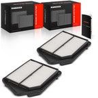 A-Premium 2-PC Engine Air Filter Compatible with Acura & Honda