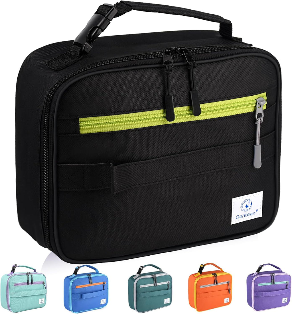 Lunch Box Kids, Insulated Lunch Bag Kids Boys Girls Back to School, Soft Lunch Box for Men Reusable Lunchbox for