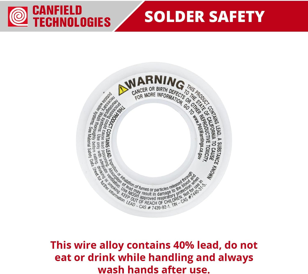 Canfield 60/40 solder for stained glass