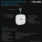 Outdoor Temperature & Humidity Sensor, YS8005