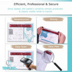 200 x A4 Printed Document Enclosed Wallet (328 x 230 mm) | Peel & Seal Clear Plastic
