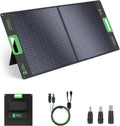 100W Portable Solar Panel for Power Station, IP65 Waterproof Foldable | 18V Foldable Solar Charger for