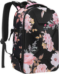 Camera Backpack, DSLR/SLR/Mirrorless Photography Camera Bag, Black | Peony Waterproof Hardshell Case with Tripod