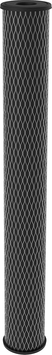 Pentair Pentek C1-20 Dual-Purpose Carbon Cellulose Water Filter, 5 Micron