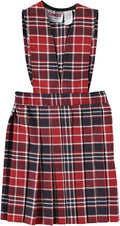 Girls’ Jumper (Sizes 2-6X) Color: red/Navy/White *Plaid #570* Size: 5