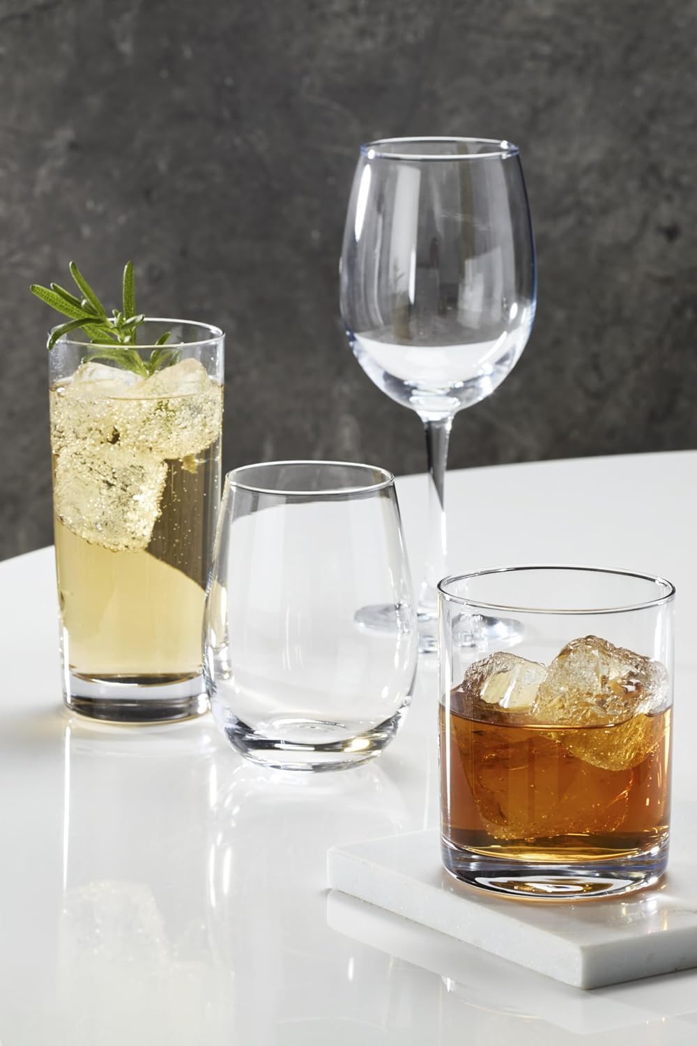 897848 5 Oclock Double Old Fashioned Glasses, Set Of 4