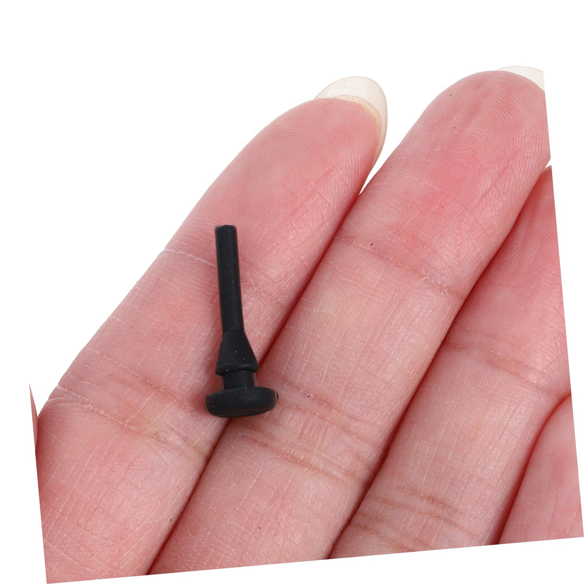 8Pcs Silicone Feet for Rice Cooker, 2.78mm Hole Black Antislip Bumpers